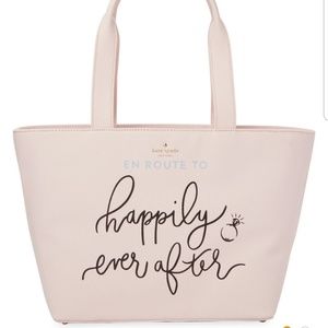 👰 KATE SPADE ♠️ bride tote. Light pink